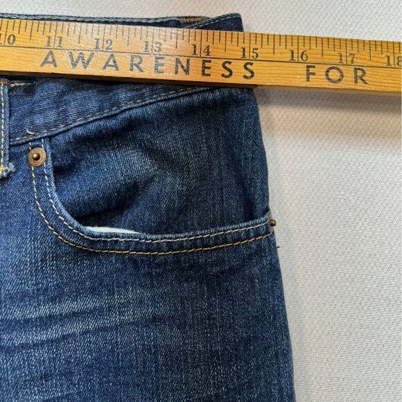 Levi's Womens 511 Slim Straight Jeans Size 20R Blue Denim Classic Casual Pockets - Picture 6 of 11